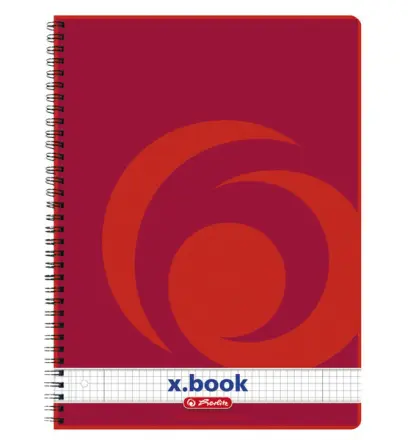 Blok spirálový A4 čtvereček 100 listů College s registrem