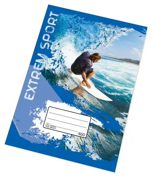 Sešit 460 bezdřevý, formát A4, 60 listů, čistý