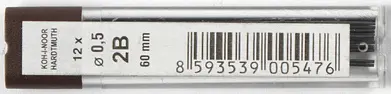 Mikrotuhy 0,5 mm 2B