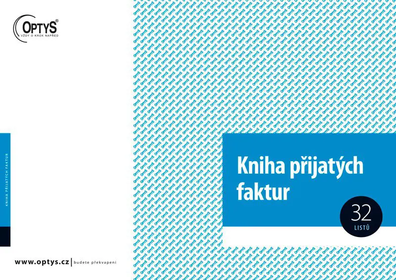 Kniha přijatých faktur