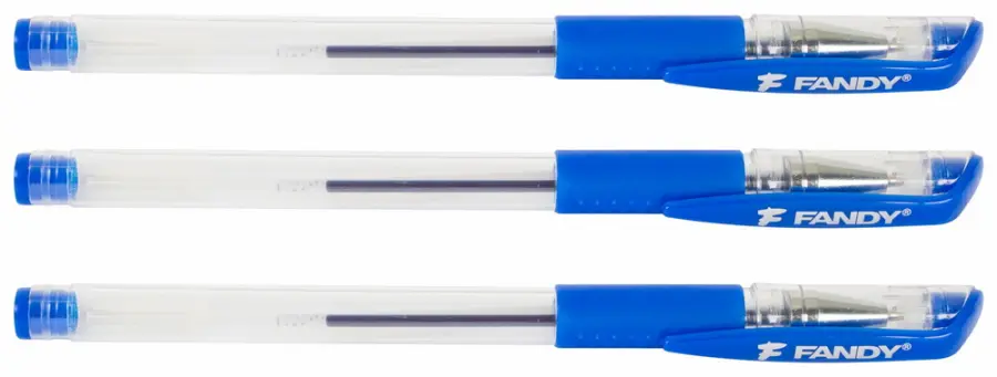 Pero gelové Fandy modré