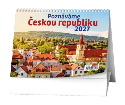 Kalendář stolní Poznáváme Českou republiku