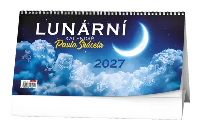 Kalendář stolní Lunární kalendář Pavla Skácela