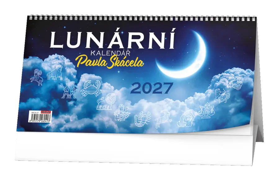 Kalendář stolní Lunární kalendář Pavla Skácela