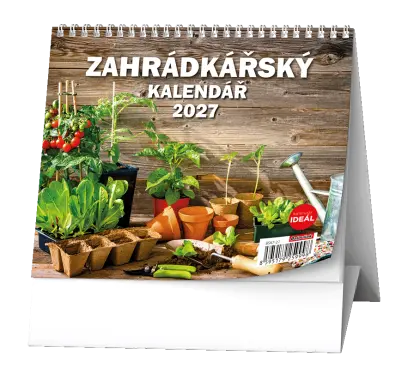 Kalendář stolní IDEÁL - Zahrádkářský kalendář