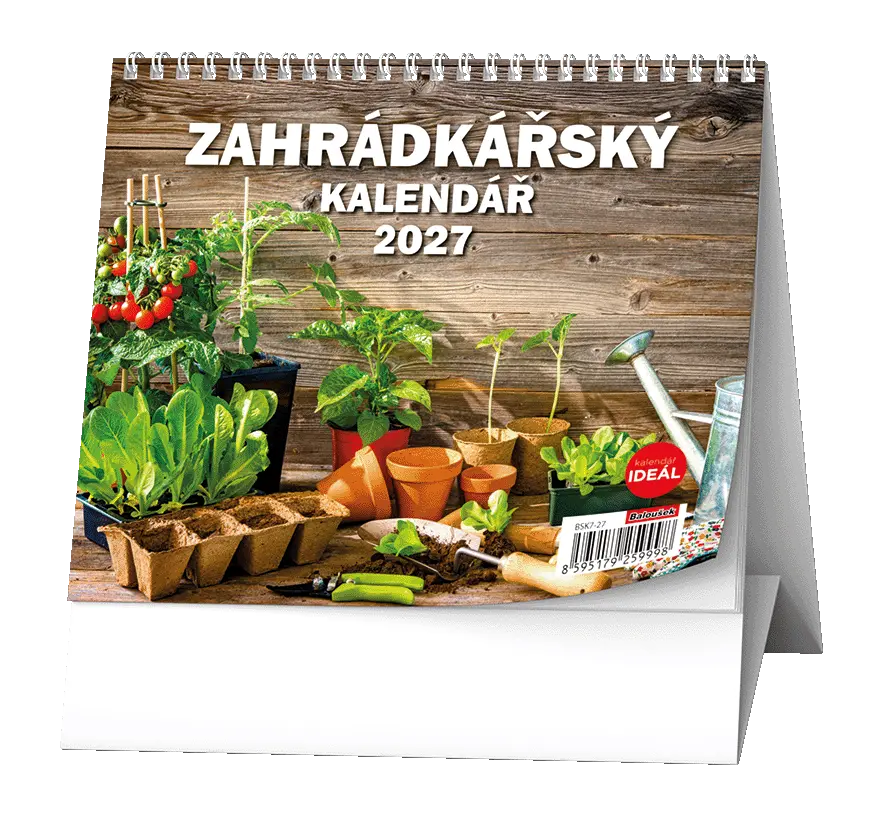 Kalendář stolní IDEÁL - Zahrádkářský kalendář