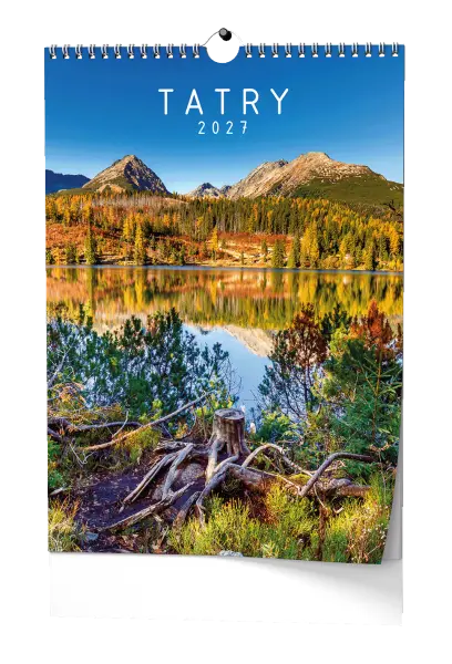 Kalendář nástěnný Tatry - A3