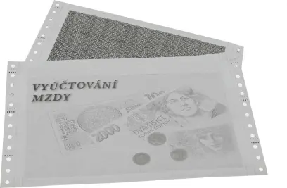 Papír tabelační výplatní 6