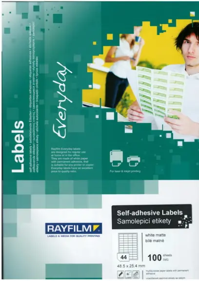 Etikety samolepicí 48,5 x 25,4 mm 100 archů Office