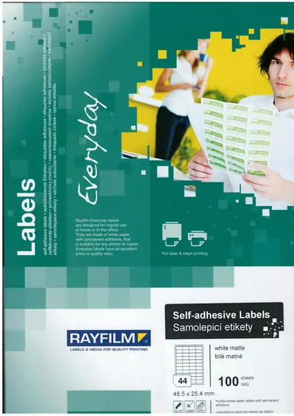 Etikety samolepicí 48,5 x 25,4 mm 100 archů Office