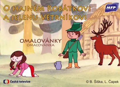 Omalovánka A5 O hajném Robátkovi MFP