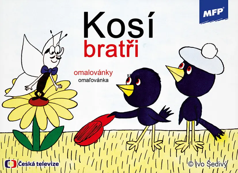 Omalovánka A5 Kosí bratři MFP