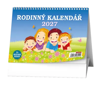 Kalendář stolní Rodinný stolní kalendář