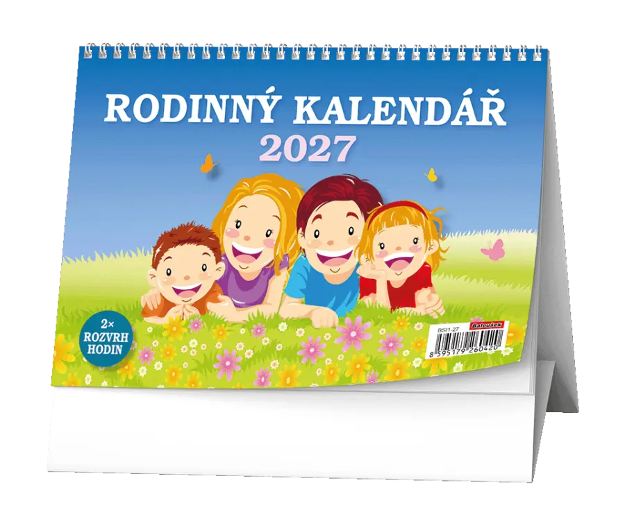 Kalendář stolní Rodinný stolní kalendář
