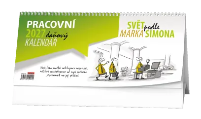 Kalendář stolní pracovní daňový - Svět podle Marka Simona