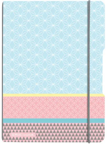 Blok spirálový A4 linka/čtvereček 80 listů GP Blue