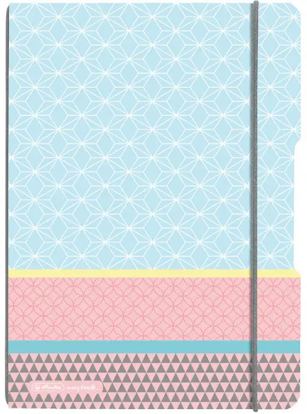 Blok spirálový A4 linka/čtvereček 80 listů GP Blue