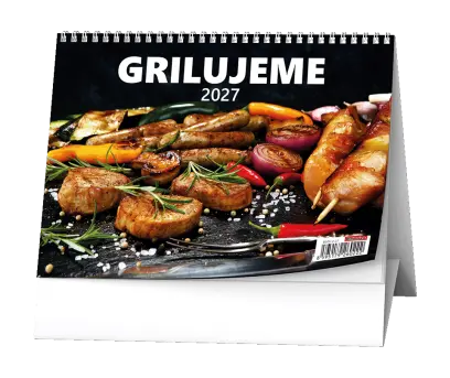 Kalendář stolní Grilujeme