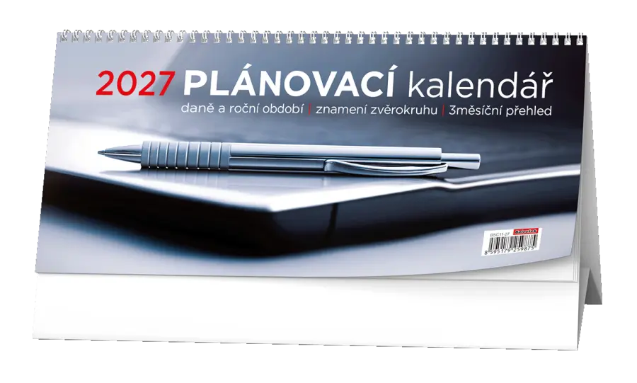 Kalendář stolní plánovací daňový