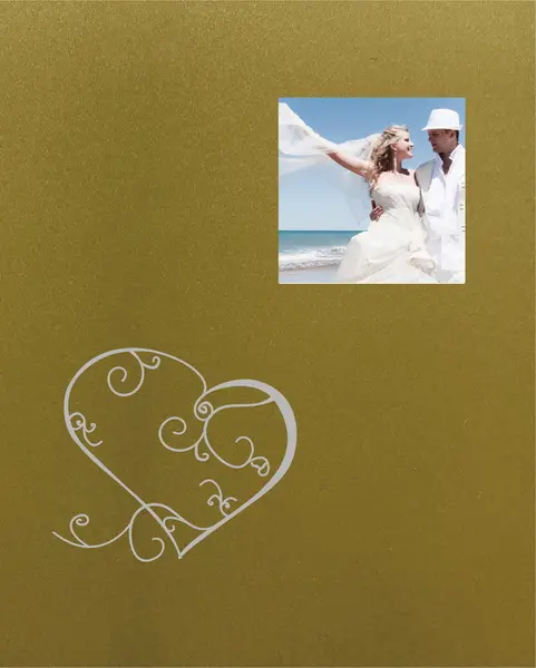 Fotoalbum BSS-20W Love 2 zlaté