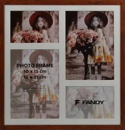 Fotorámeček Style gallery 02 2 hnědý