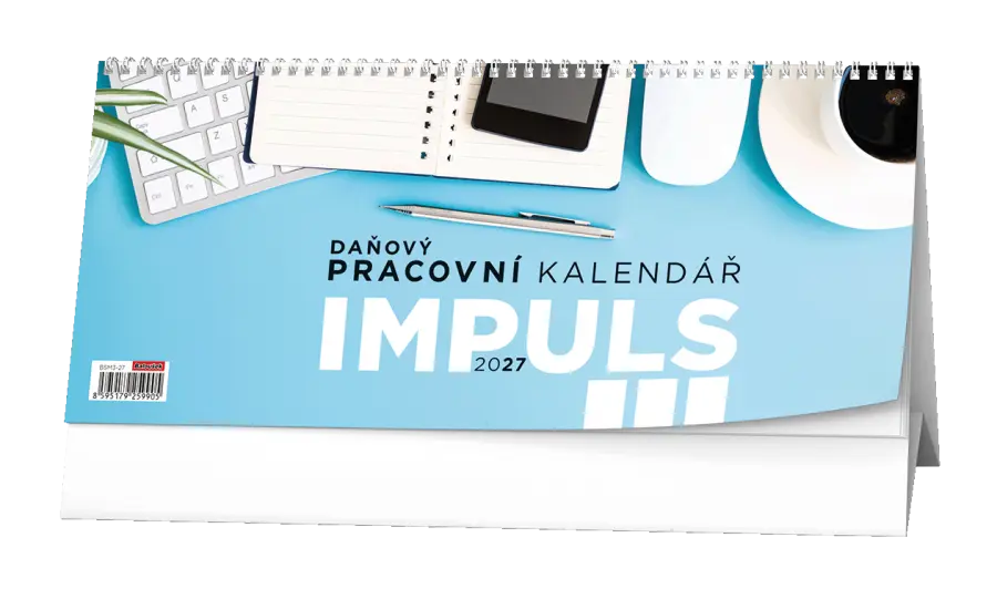 Kalendář stolní pracovní IMPULS III