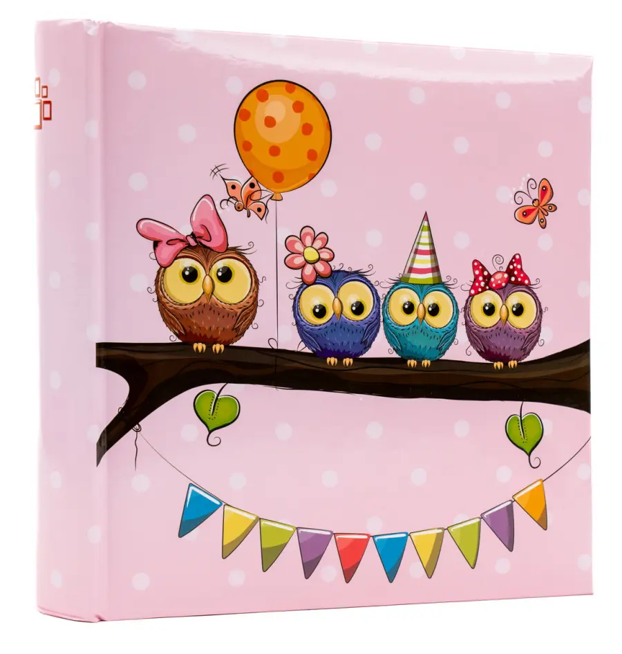 Fotoalbum KD-46200B Baby 16 růžové PL