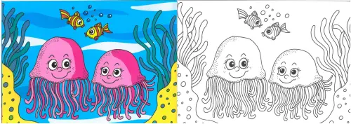 Omalovánky A5 Mořský svět MFP