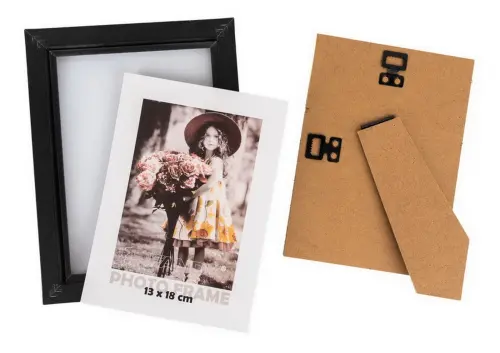 Fotorámeček Bevel 13x18 5 černý