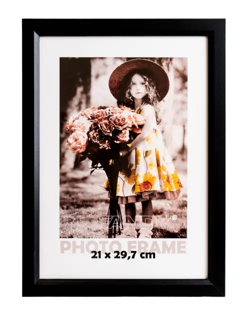 Fotorámeček Bevel 21x29,7 5 černý