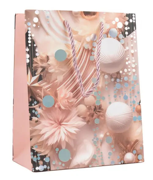 Taška papírová M LUX mix č.61 180x230x100 mm