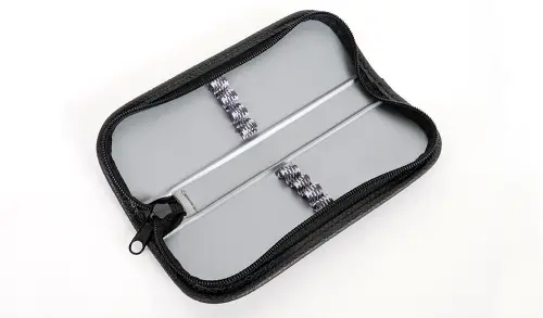 Penál HS4 Army moro 2 šedý