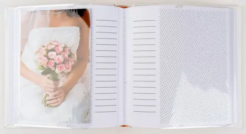 Fotoalbum B-4650SW 2Hearts 1 stříbrné