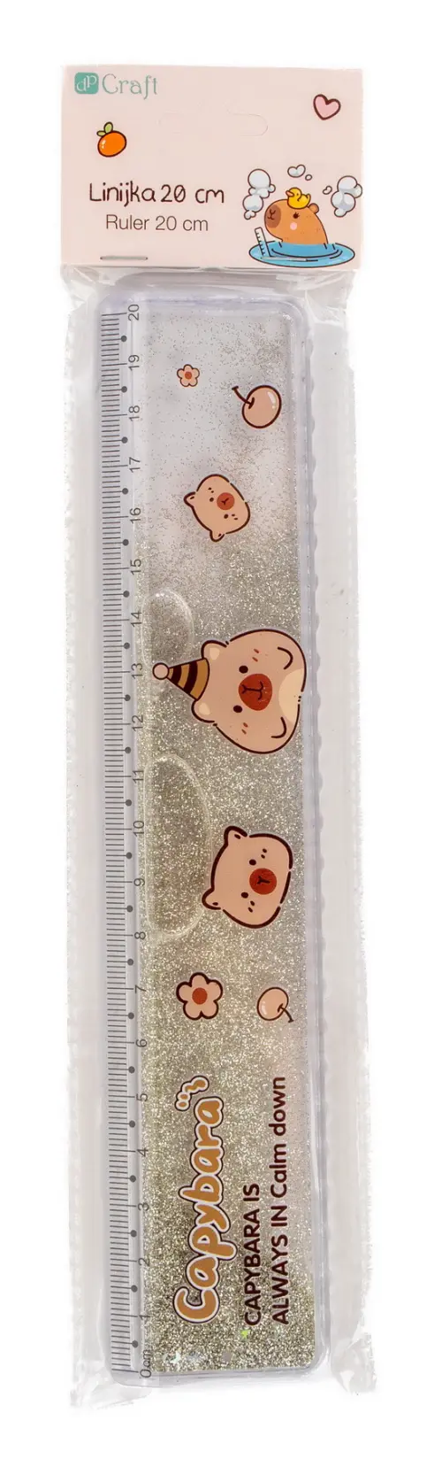 Pravítko 20 cm DPCA-017 Capybara DP