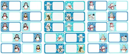 Jmenovky na dárky XMAJ-018