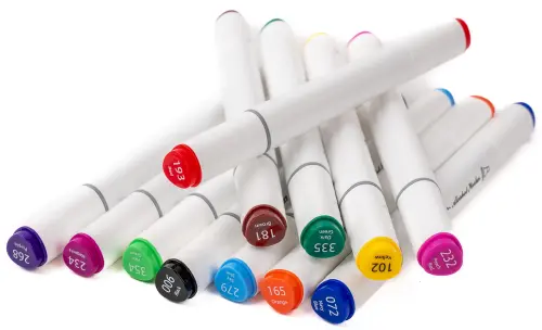 Popisovač nestíratelný oboustranný Art Plus 12 barev