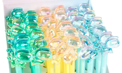 Pero gelové Silky Rainbow 02 Pony mix