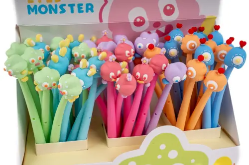 Pero gelové Silky 31 Big eyes monster mix