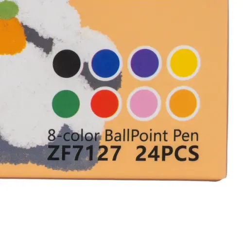 Pero kuličkové osmibarevné Capybara mix