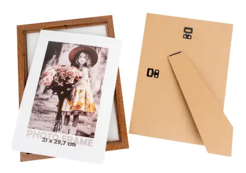 Fotorámeček Bevel 21x29,7 3 tmavě hnědý