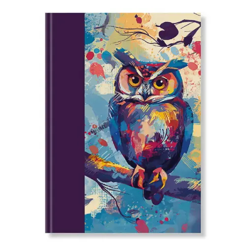 Kniha záznamní A6 100 listů linka lamino