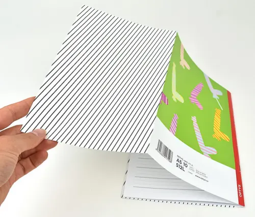 Sešit 512 bezdřevý formát A5 10 listů linkovaný s lenochem