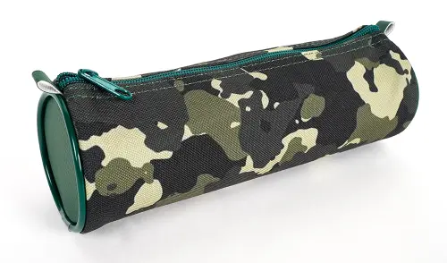 Penál rolka Army moro 1 zelený