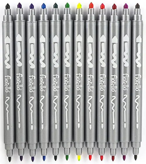 Popisovač GR-F816 Bimarker 12 barev