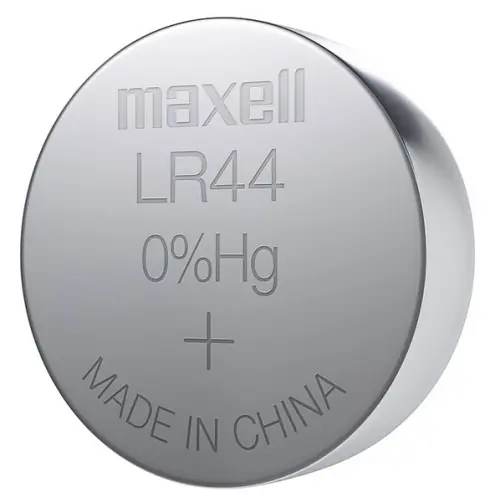 Baterie alkalická knoflíková LR44W 1,5 V Maxell