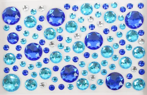 Kamínky samolepicí 04 krystalky 10 ks