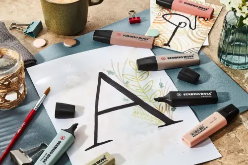 Zvýrazňovač Stabilo Boss Original NatureCOLORS sada 8ks