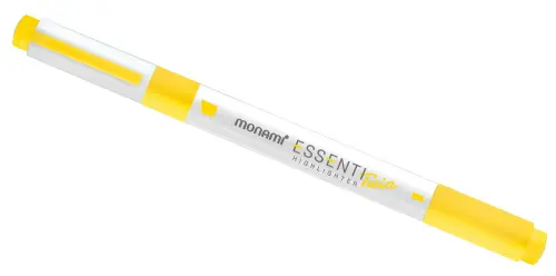 Zvýrazňovače Essenti oboustranné sada Bright Sunshine 4 ks