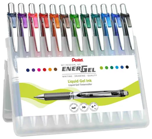 Pero gelové EnerGel BL77 sada 12ks