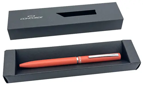 Pero kuličkové Focus v krabičce červené